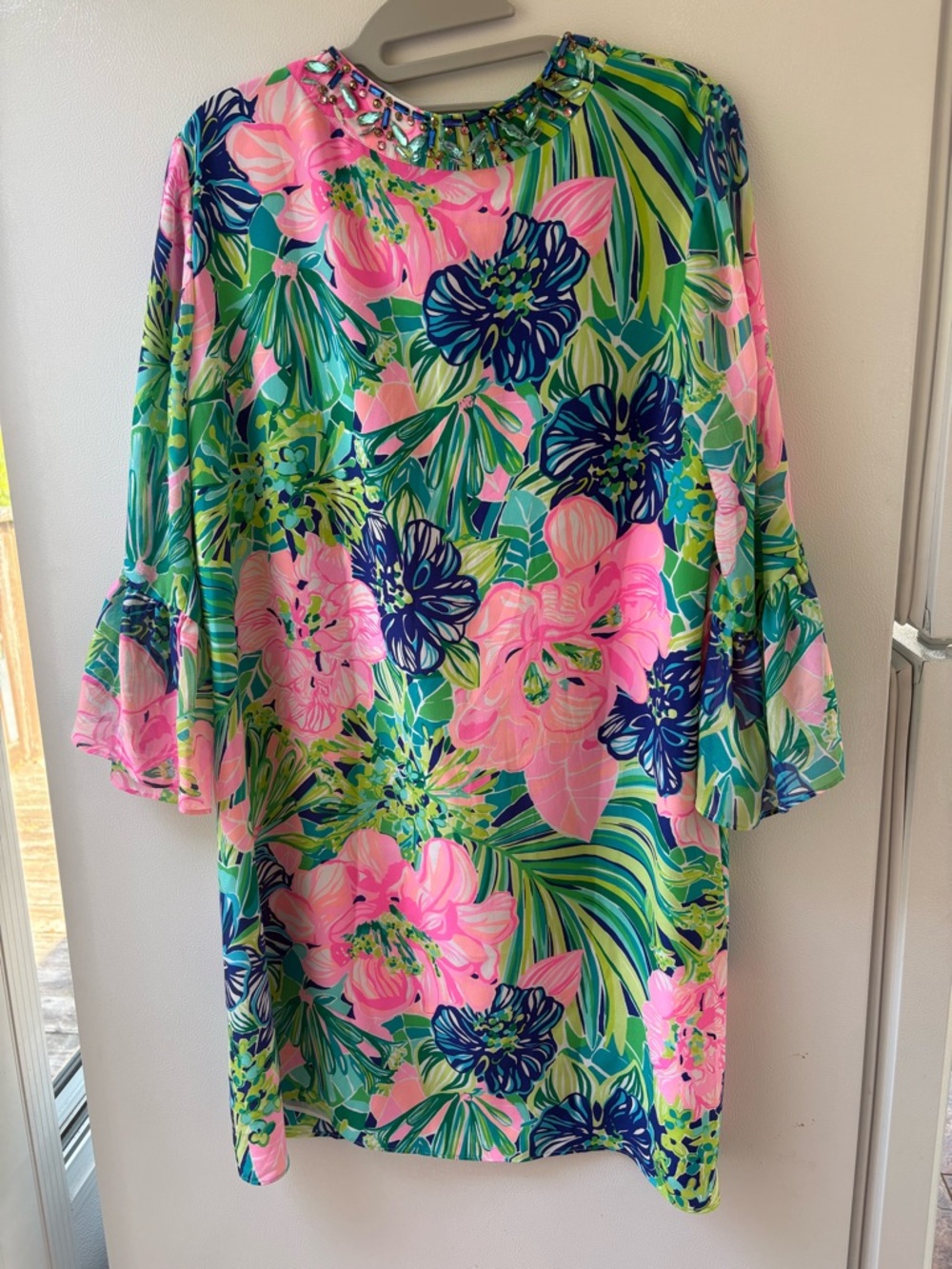NWT Lilly Pulitzer Silk Elenora Dress Size Medium - Picture 2 of 15